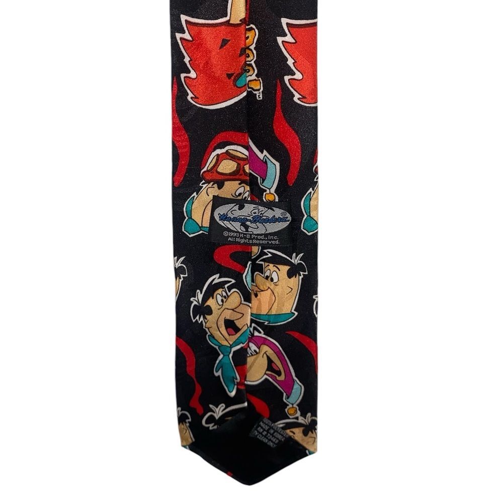 Hanna Barbera Fred Flinstone Vintage Tie View 3